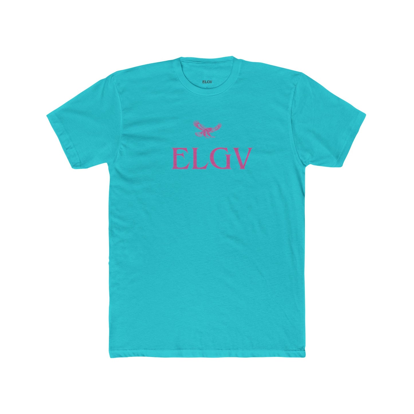 “Center ELGV logo pink” tee