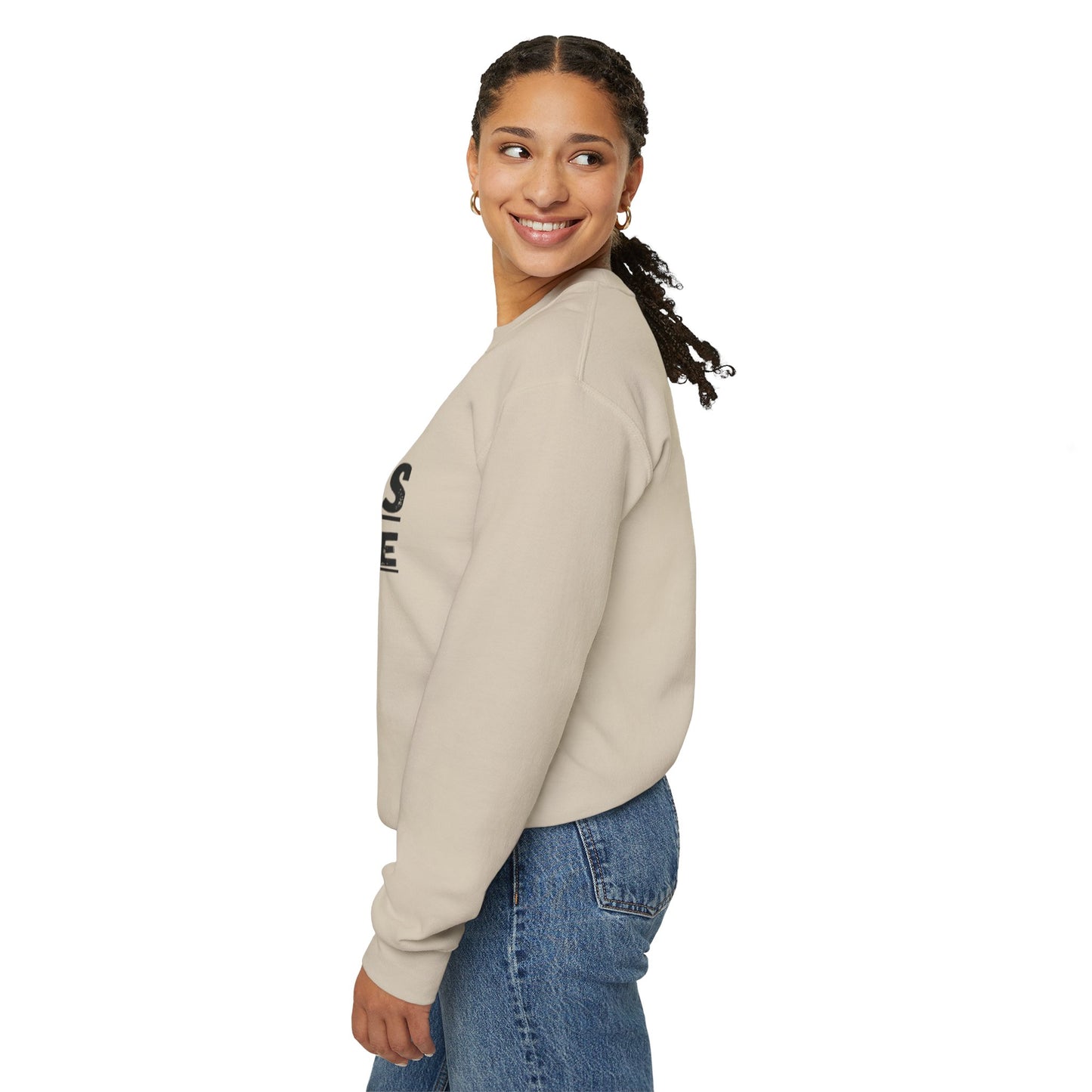 “Greatness built, value vouched” sweatshirt