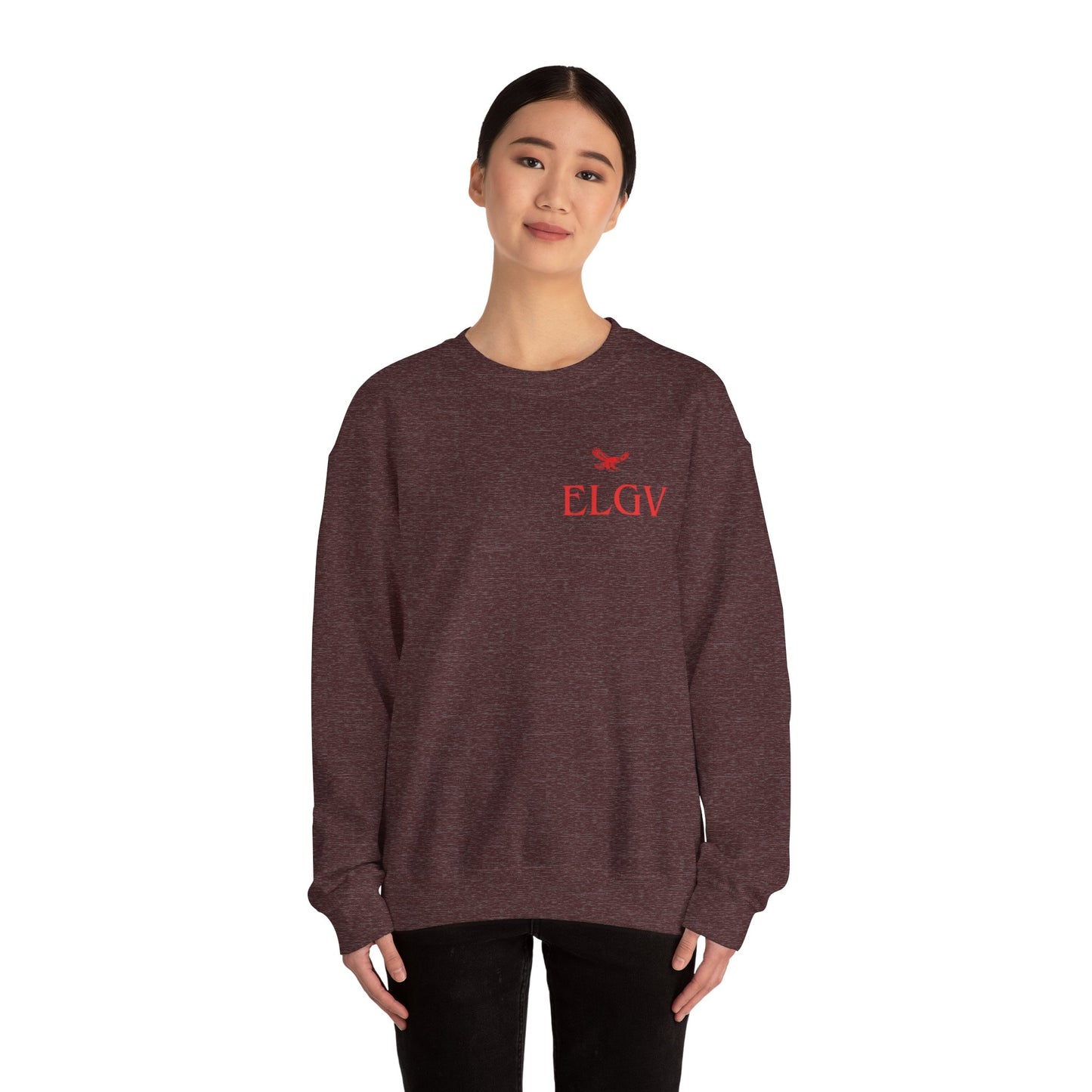 “Side ELGV logo red” sweatshirt