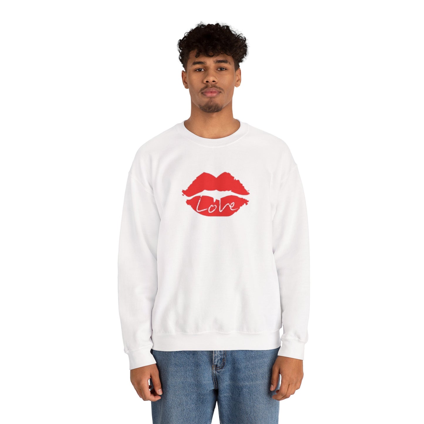 “Red kiss with love” sweatshirt