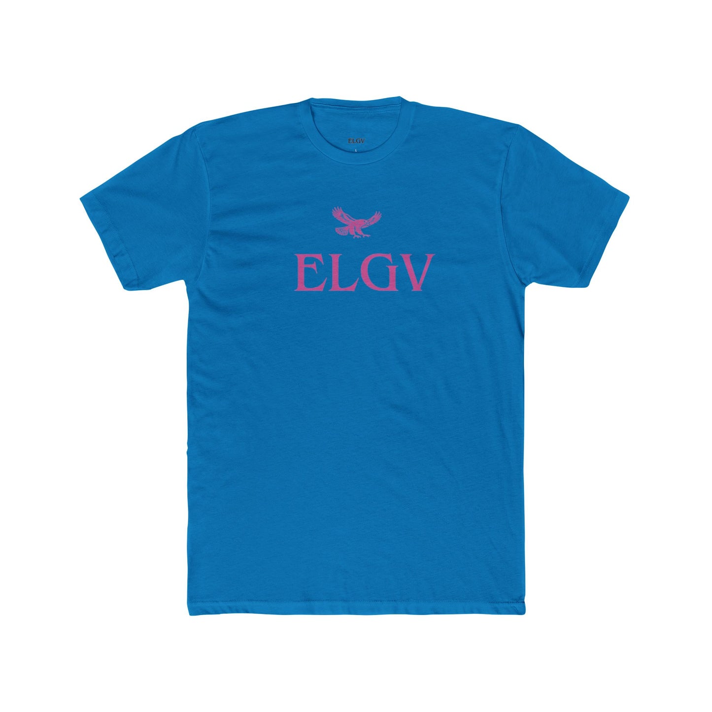 “Center ELGV logo pink” tee
