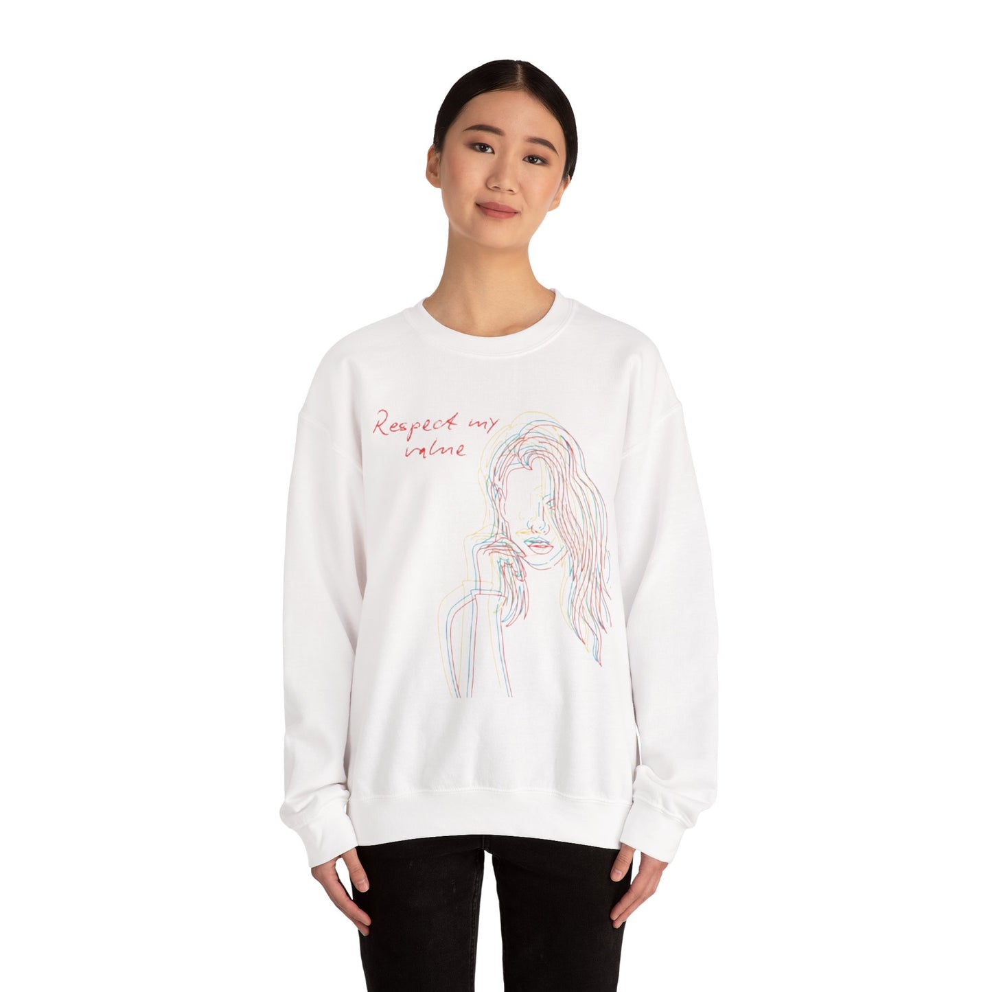 “Boundaries respected” sweatshirt
