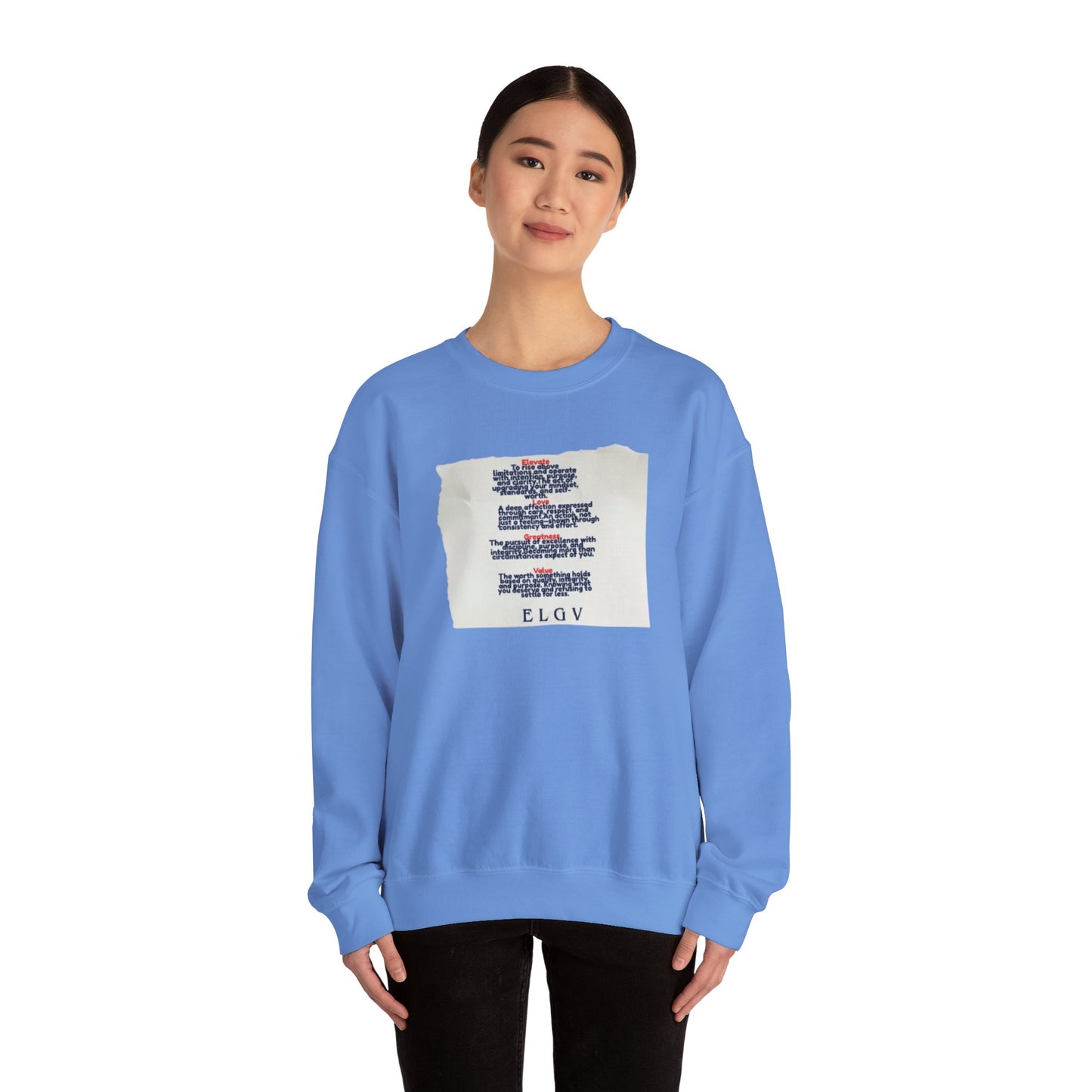 “The ELGV scripture” sweatshirt