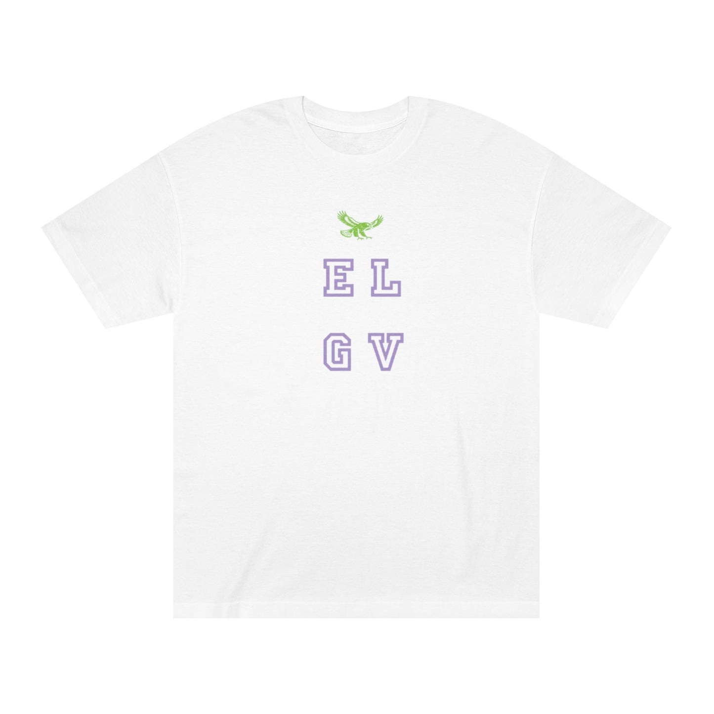 “Neon vibes purple/green” tee