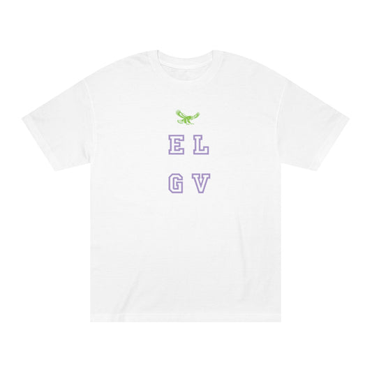 “Neon vibes purple/green” tee