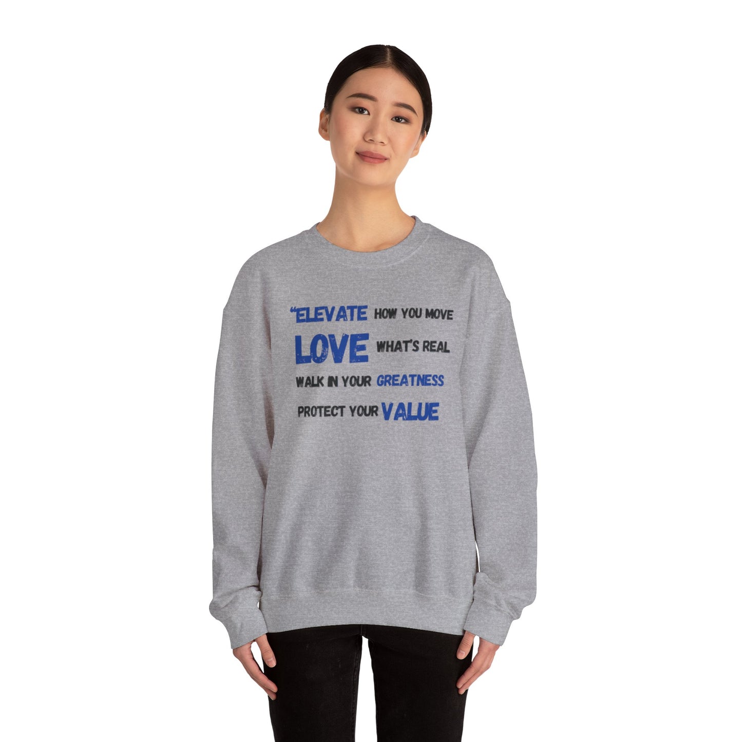 “How to move” sweatshirt