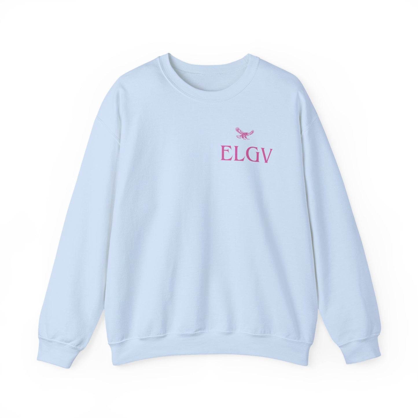 “Side ELGV logo pink” sweatshirt