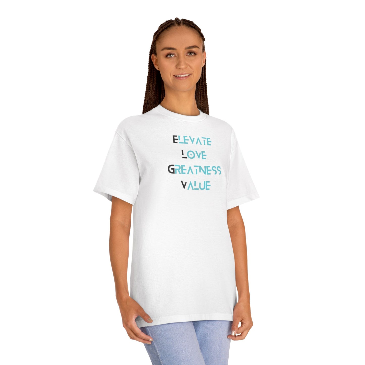 “Values first” tee