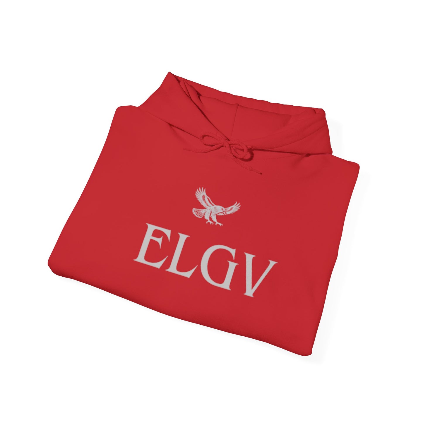 “Center ELGV logo grey” hoodie